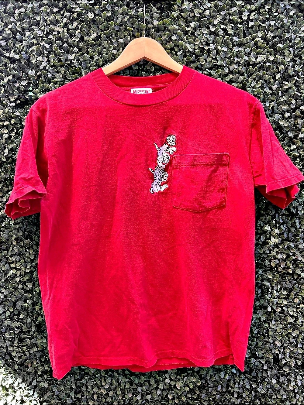 Mickey Inc Mickey Mouse pocket tee Red